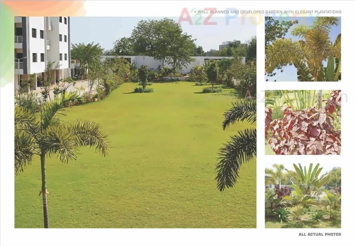 3D Elevation of real estate project Sairang Heights C Tower   Bungalows located at Atladara, Vadodara, Gujarat