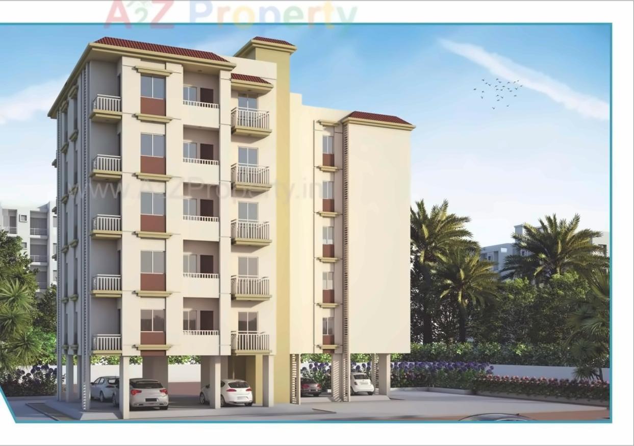 3D Elevation of real estate project Saket located at Savad, Vadodara, Gujarat