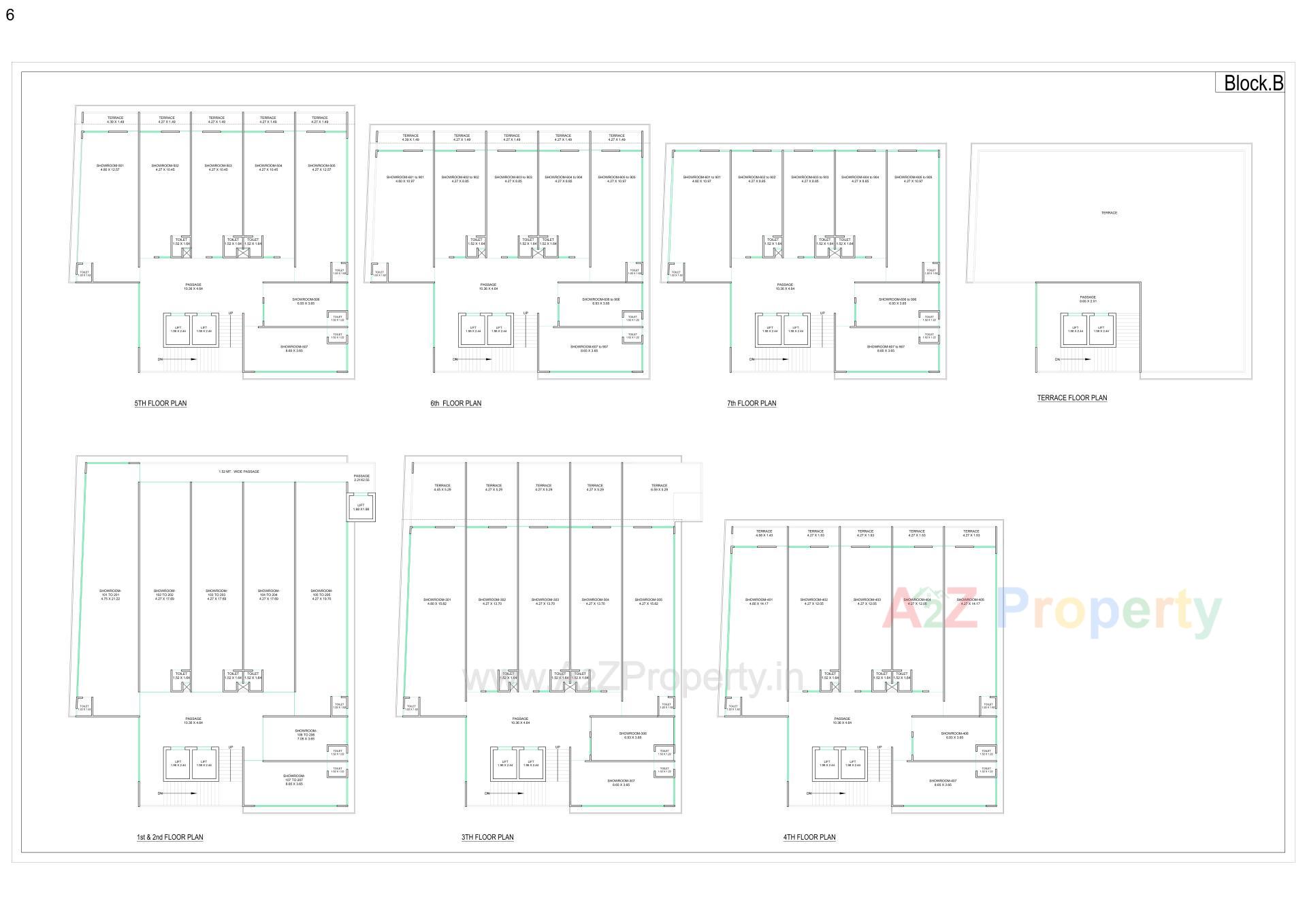 Layout of real estate project Samanvay Campus located at V-kasba, Vadodara, Gujarat