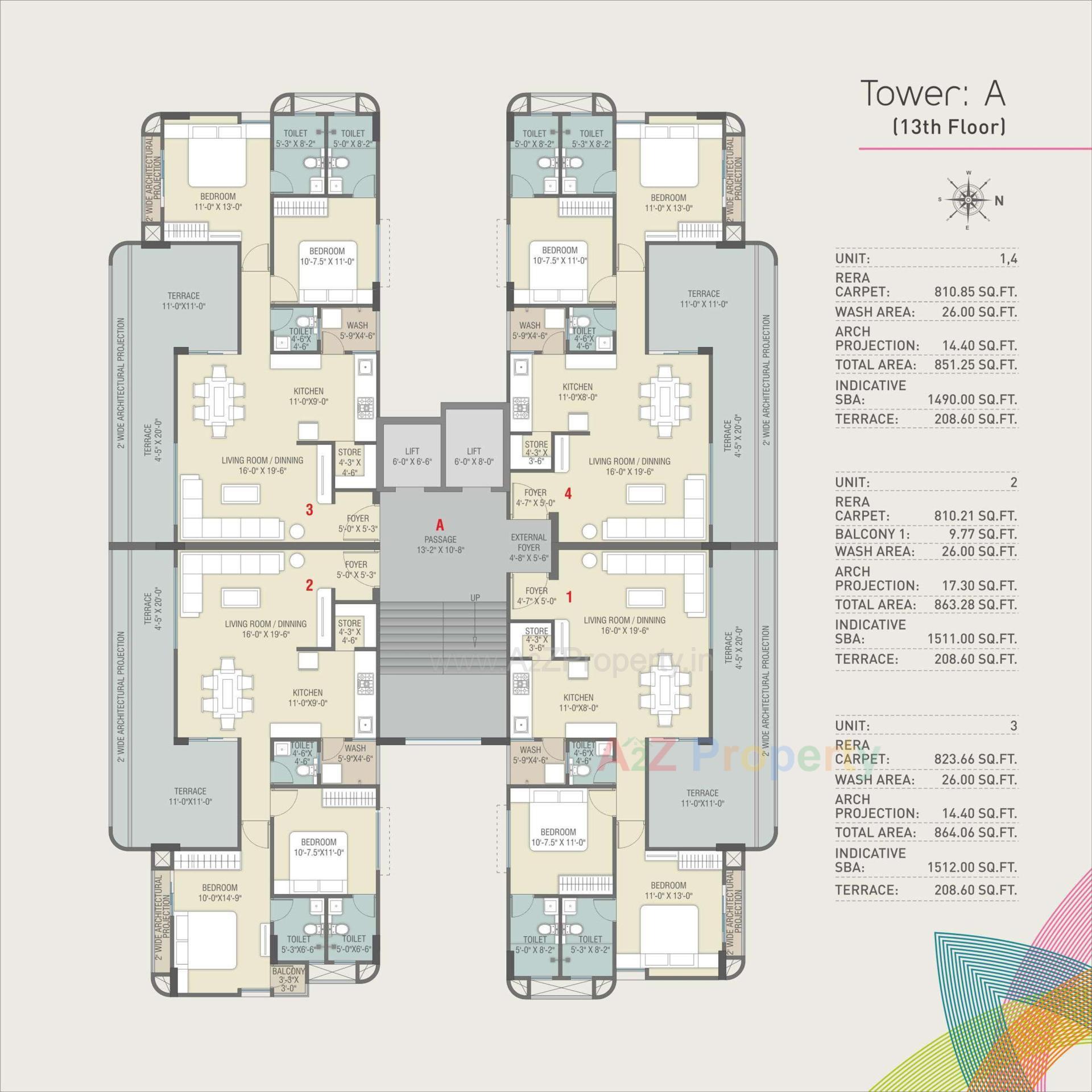 Layout of real estate project Samanvay Saatvik located at Kalali, Vadodara, Gujarat