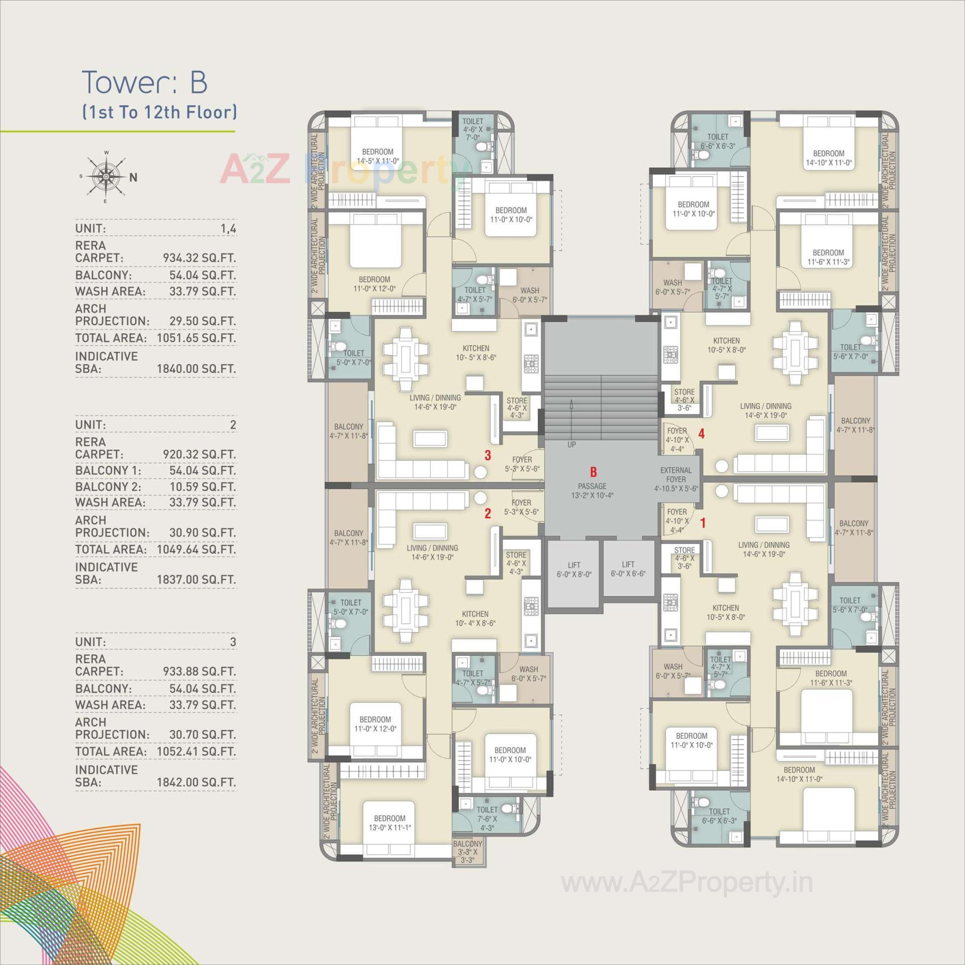 Layout of real estate project Samanvay Saatvik located at Kalali, Vadodara, Gujarat