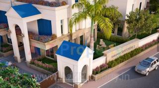 Elevation of real estate project Samanvay Santorini located at Kalali, Vadodara, Gujarat