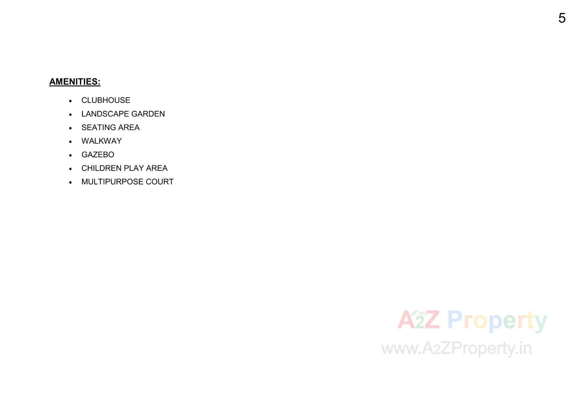  of real estate project Samanvay Satatya located at Kalali, Vadodara, Gujarat