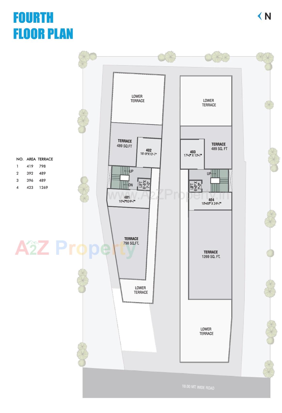 Layout of real estate project Samanvay Silicon located at Kasba, Vadodara, Gujarat