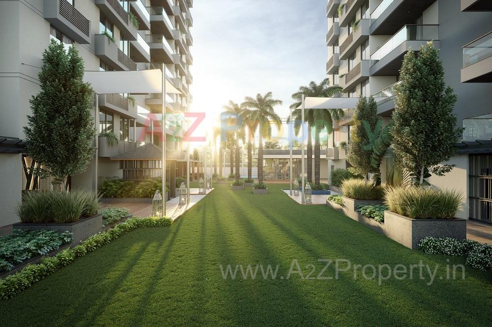 3D Elevation of real estate project Samanvay Solitaire located at Bhayli, Vadodara, Gujarat