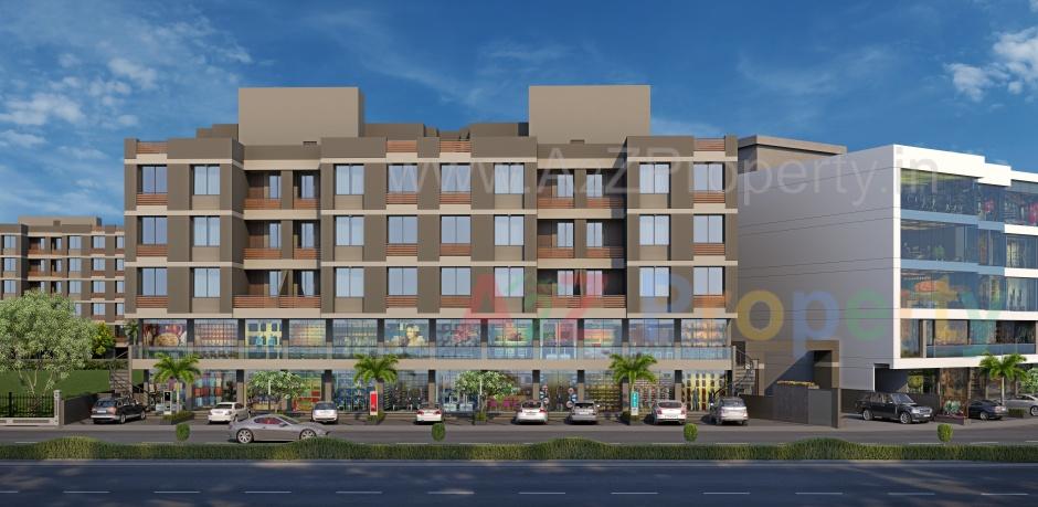 3D Elevation of real estate project Samanvay Status located at Vadodara, Vadodara, Gujarat
