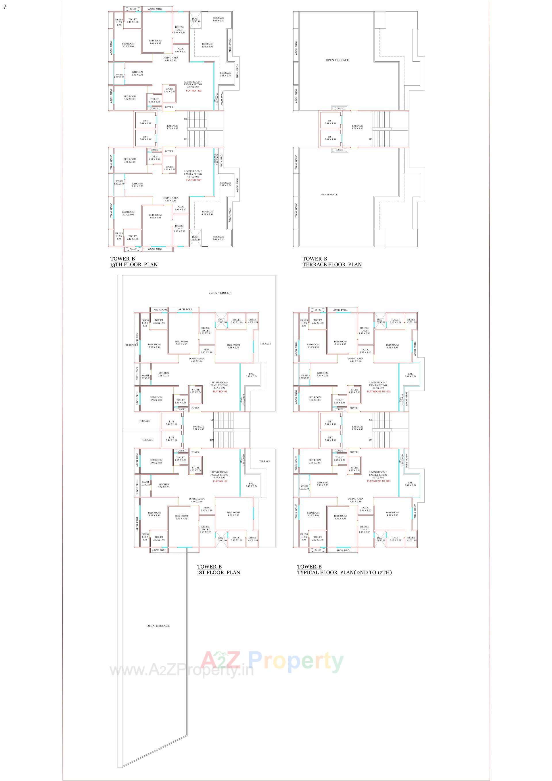  of real estate project Samanvay Westbank located at Sevasi, Vadodara, Gujarat
