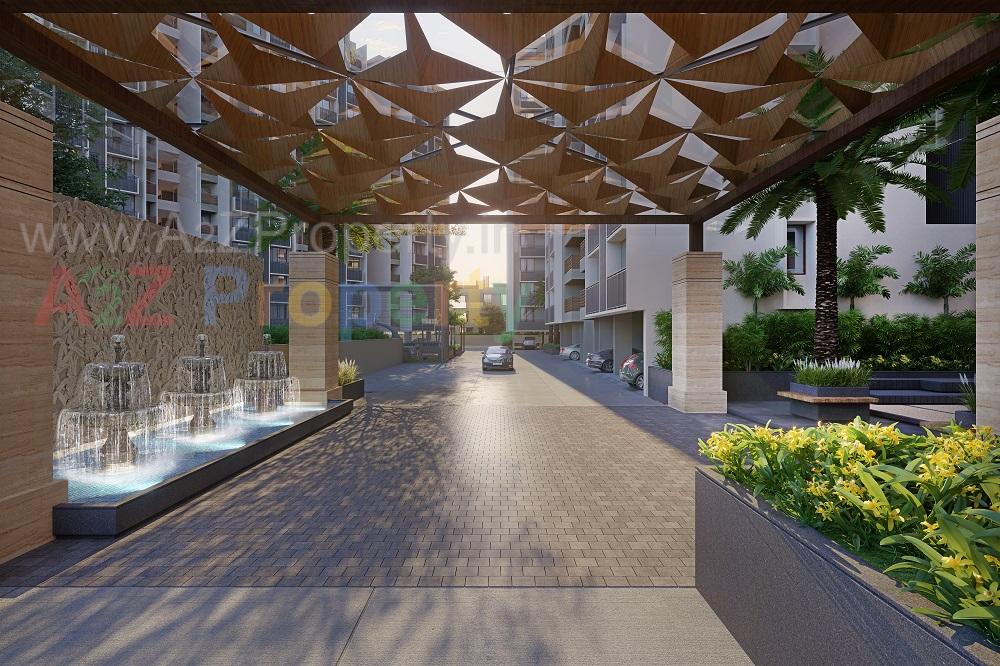 3D Elevation of real estate project Samanvay Westfields located at Bhayli, Vadodara, Gujarat