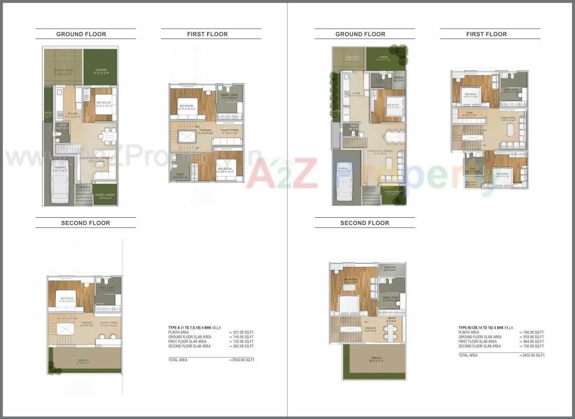 Layout of real estate project Samanvay Westfields located at Bhayli, Vadodara, Gujarat