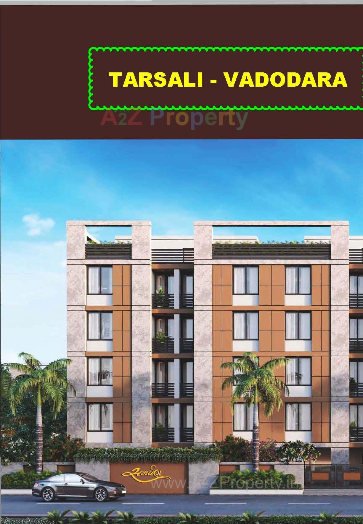3D Elevation of real estate project Samarpan located at Tarsali, Vadodara, Gujarat