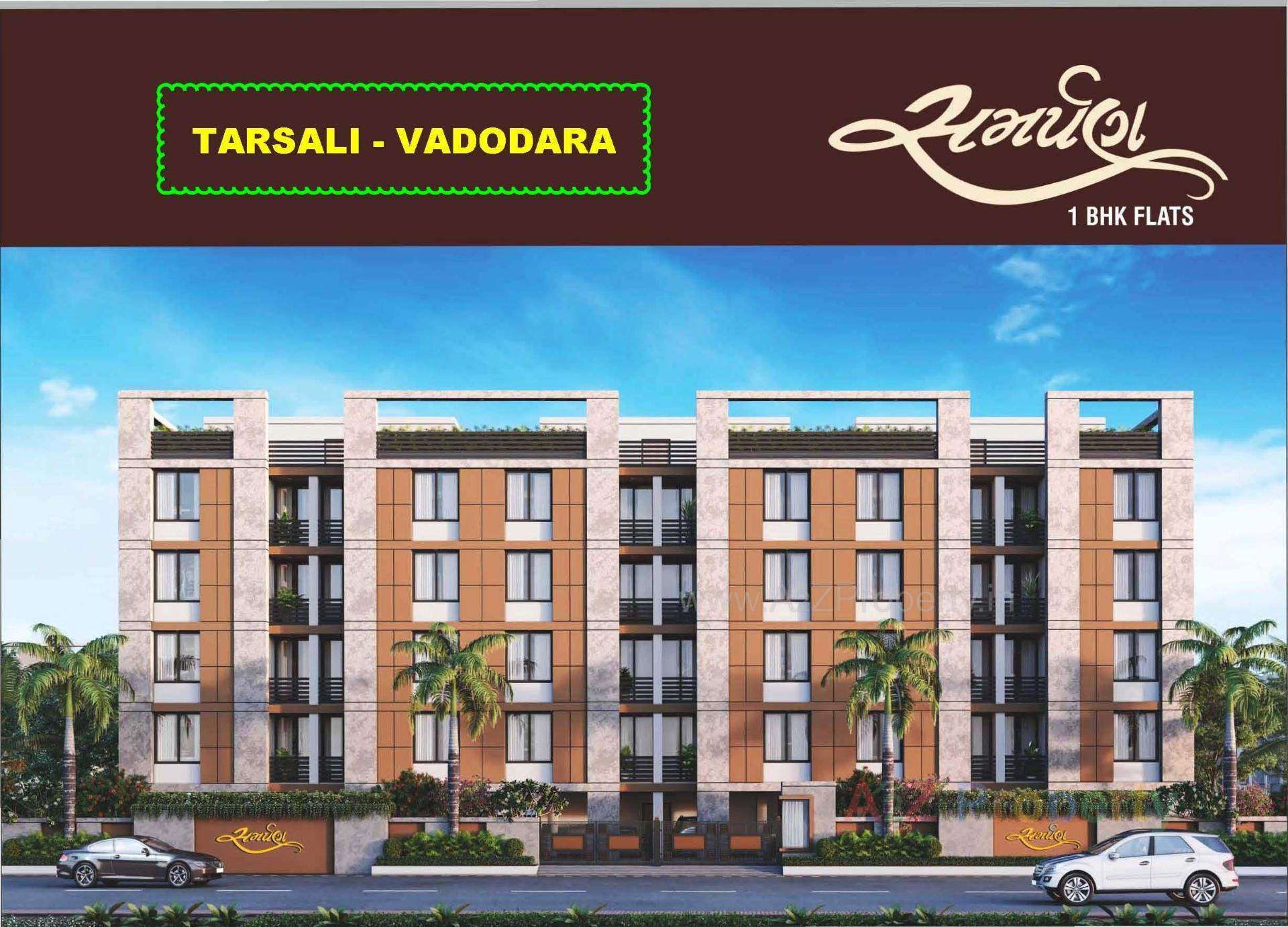 3D Elevation of real estate project Samarpan located at Tarsali, Vadodara, Gujarat