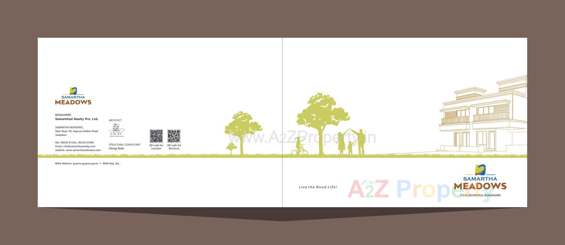  of real estate project Samartha Meadows located at Kapurai, Vadodara, Gujarat