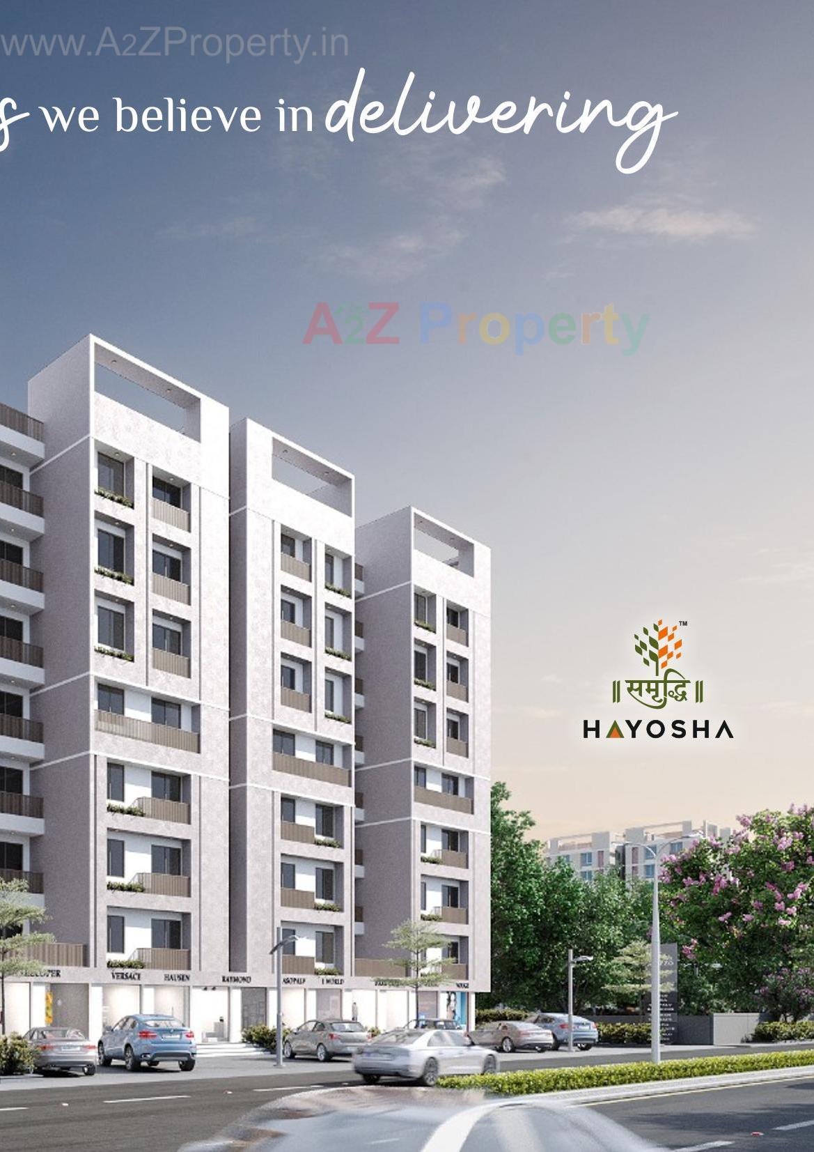 3D Elevation of real estate project Samruddhi Hayosha located at Kapurai, Vadodara, Gujarat