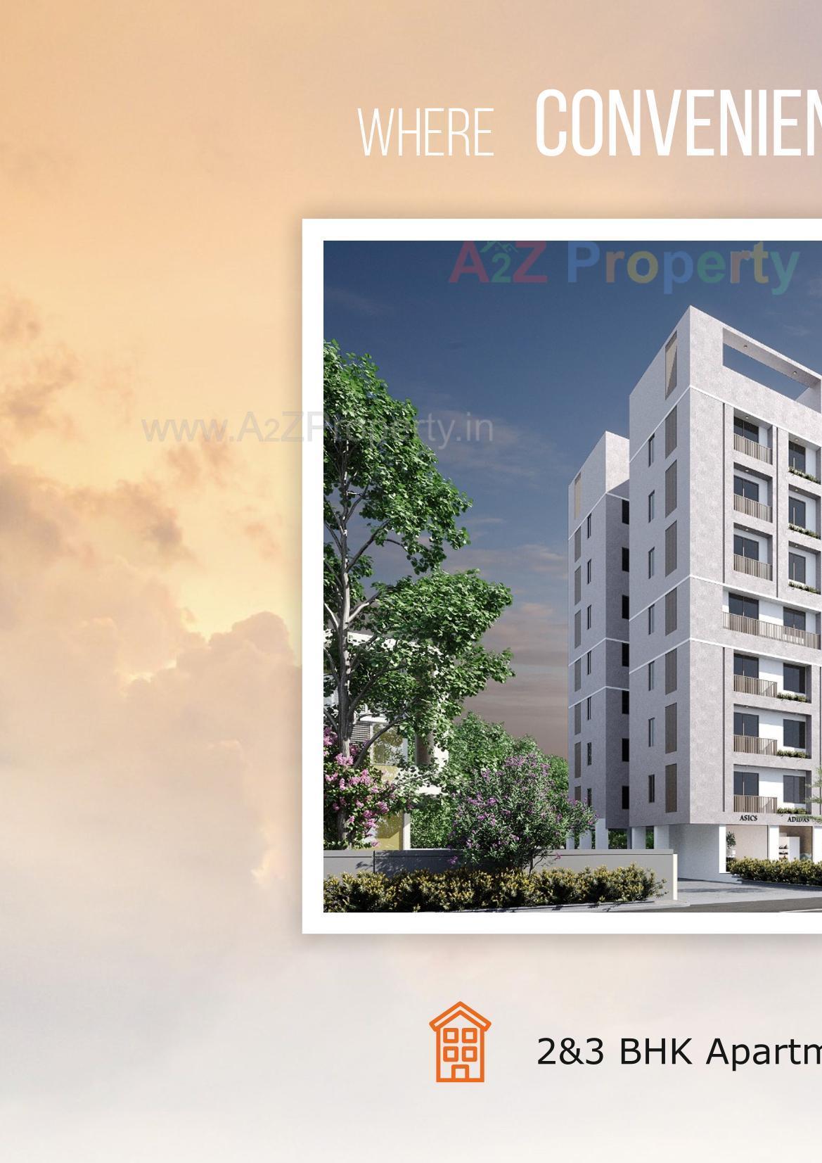 3D Elevation of real estate project Samruddhi Hayosha located at Kapurai, Vadodara, Gujarat