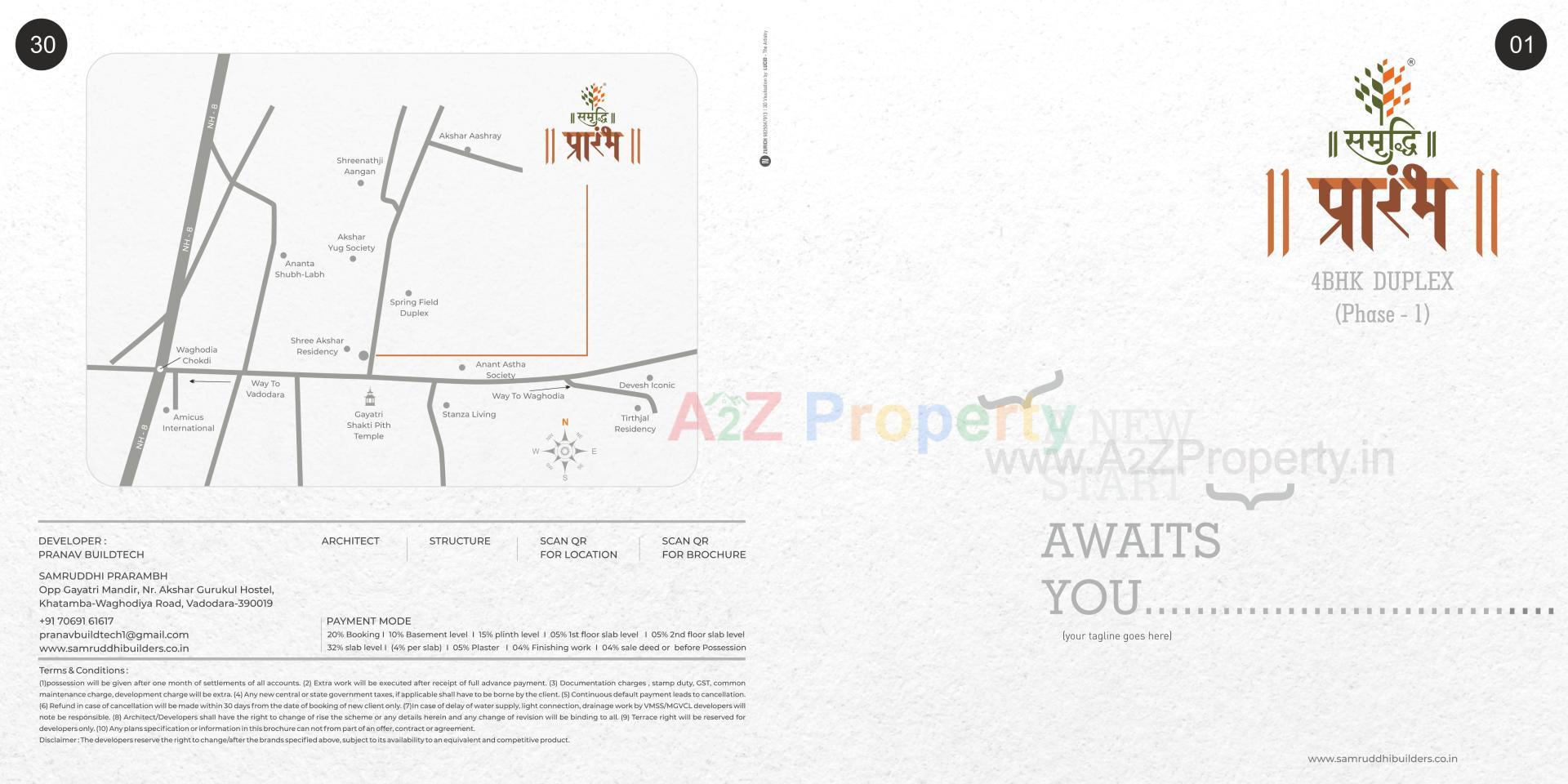  of real estate project Samruddhi Prarambh located at Shree-portimbi, Vadodara, Gujarat