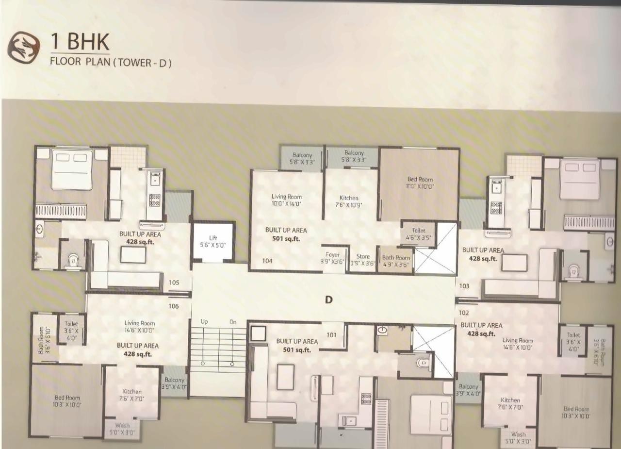 Layout of real estate project Samruddhi Residency Ii located at Danteshwar, Vadodara, Gujarat
