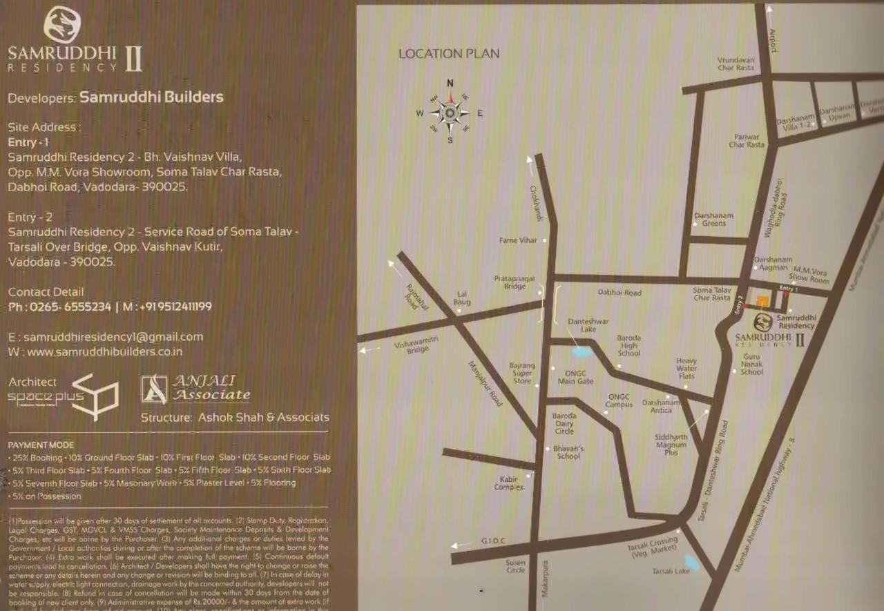  of real estate project Samruddhi Residency Ii located at Danteshwar, Vadodara, Gujarat