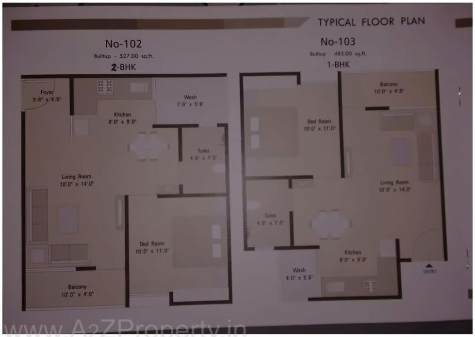 Layout of real estate project Samruddhi Residency located at Kapurai, Vadodara, Gujarat