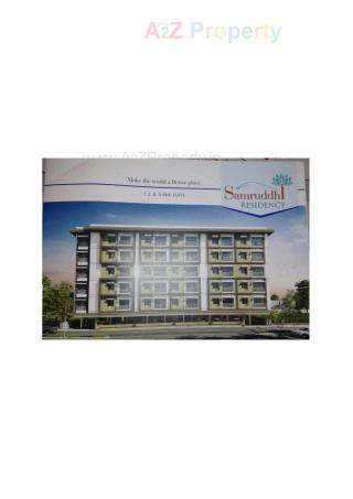 Elevation of real estate project Samruddhi Residency located at Kapurai, Vadodara, Gujarat