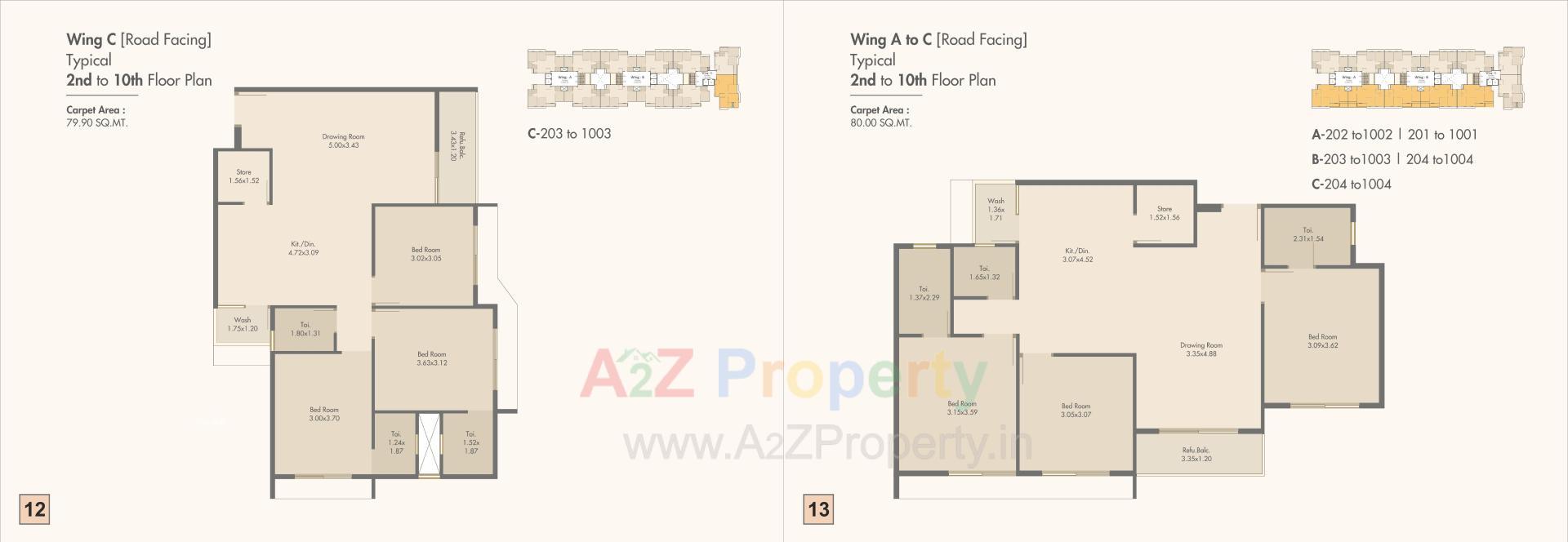 Layout of real estate project Samruddhi Saffron located at Kapurai, Vadodara, Gujarat