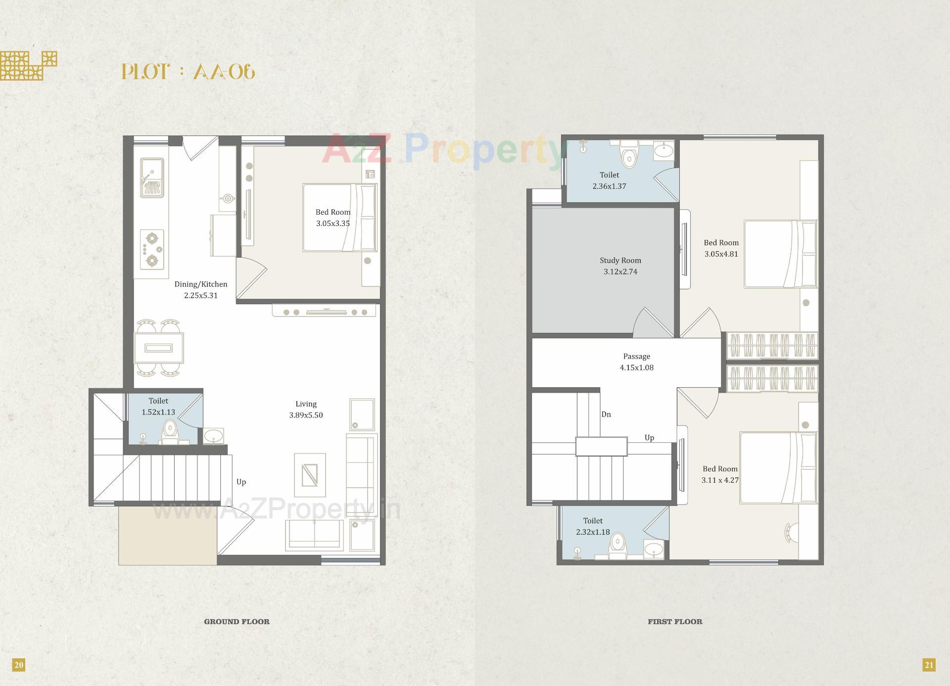 Layout of real estate project Samruddhi Sanskriti located at Tarsali, Vadodara, Gujarat