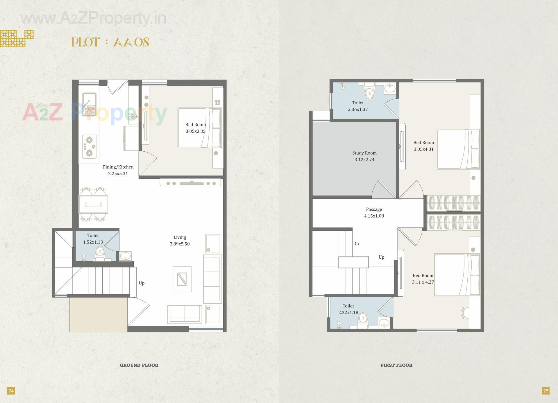 Layout of real estate project Samruddhi Sanskriti located at Tarsali, Vadodara, Gujarat