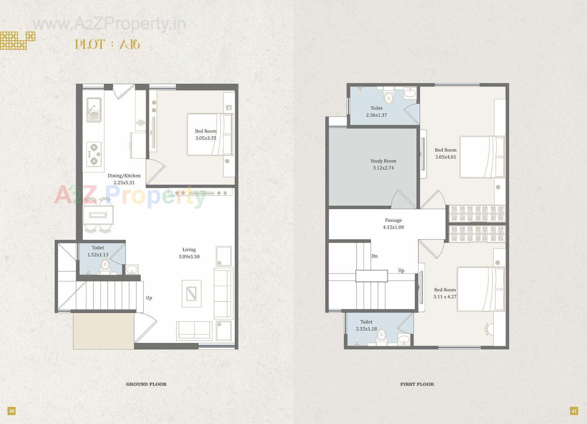 Layout of real estate project Samruddhi Sanskriti located at Tarsali, Vadodara, Gujarat