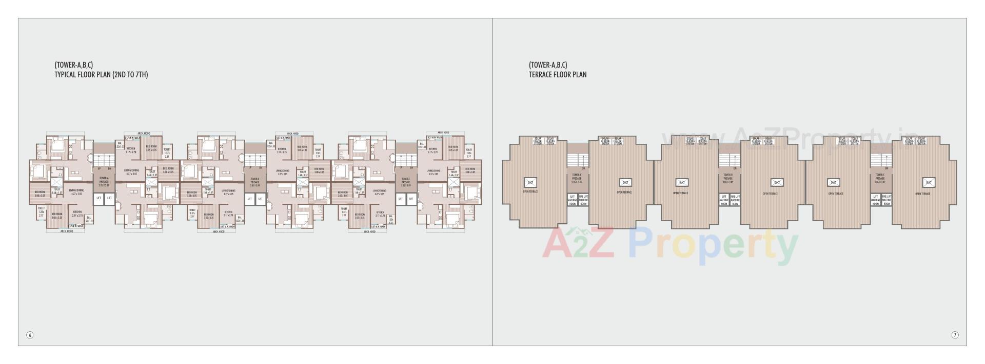 Layout of real estate project Samruddhi Silver located at Atladra, Vadodara, Gujarat