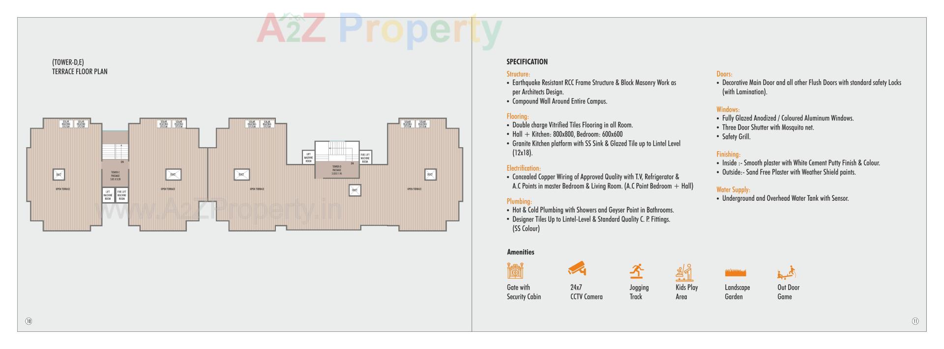  of real estate project Samruddhi Silver located at Atladra, Vadodara, Gujarat