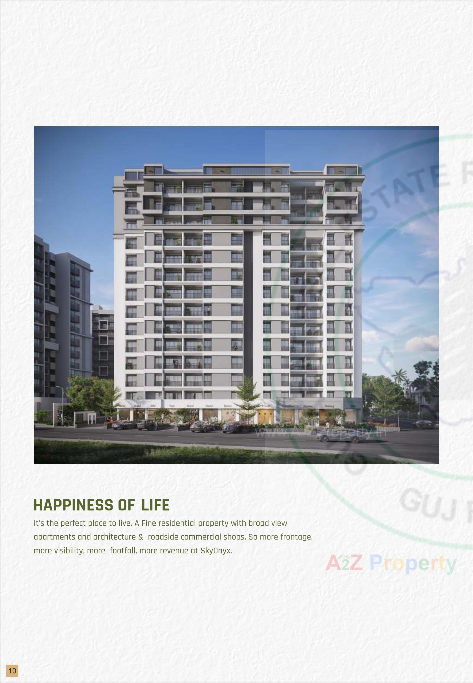 3D Elevation of real estate project Samruddhi Sunshine located at Makarpura, Vadodara, Gujarat