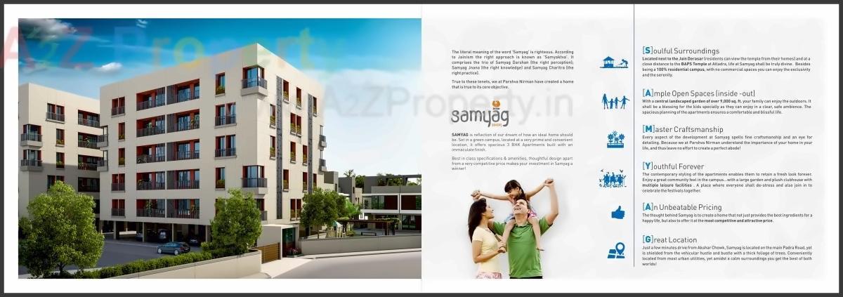  of real estate project Samyag Apartments located at Bill, Vadodara, Gujarat