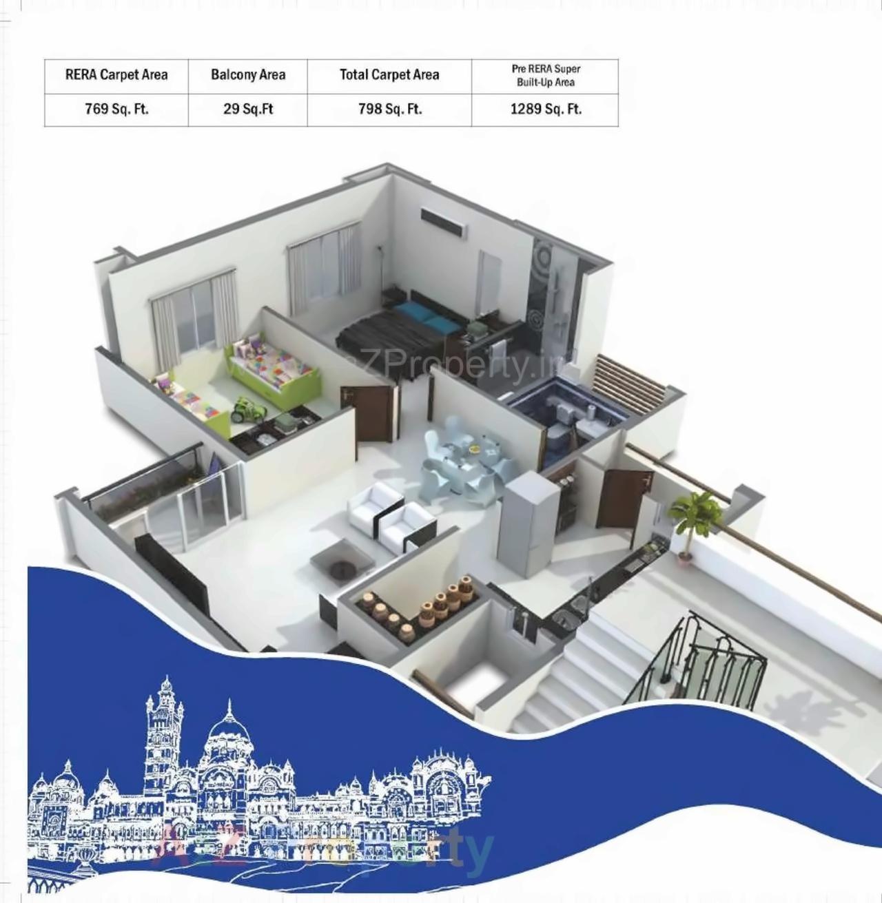 Layout of real estate project San Lucas located at Bhayli, Vadodara, Gujarat