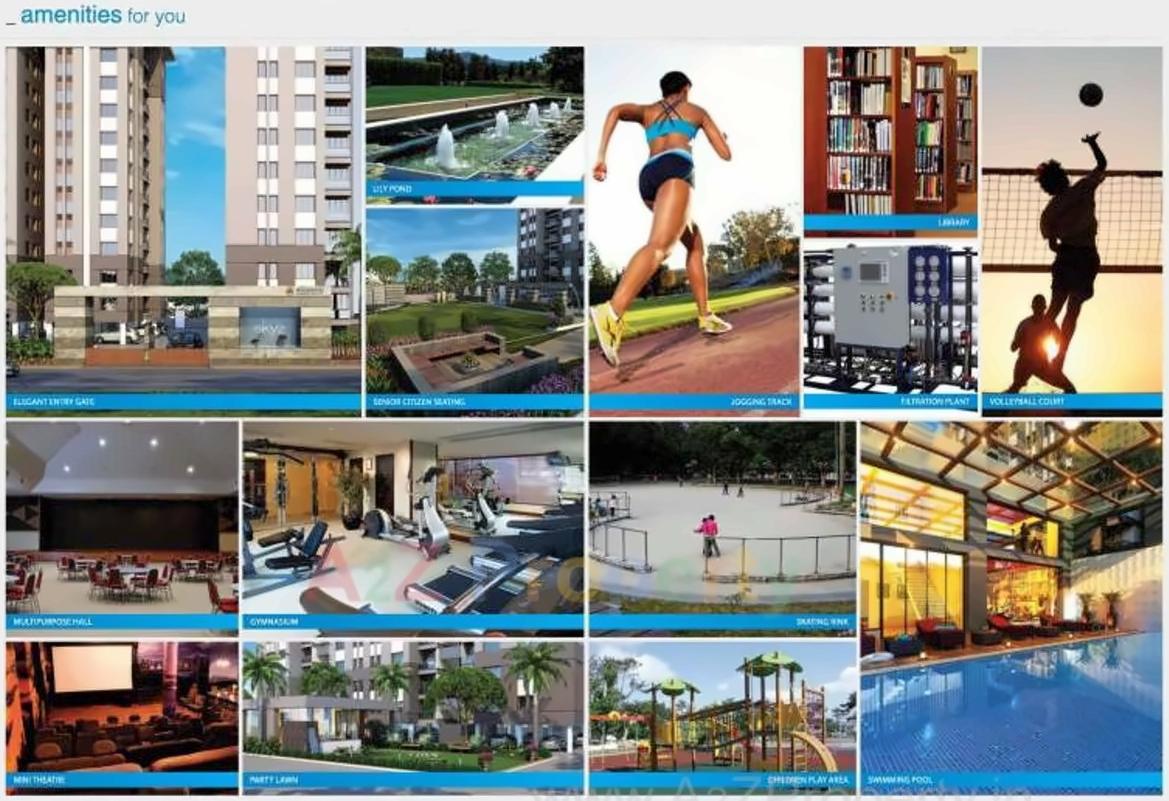  of real estate project Sangani Skyz located at Bhayli, Vadodara, Gujarat