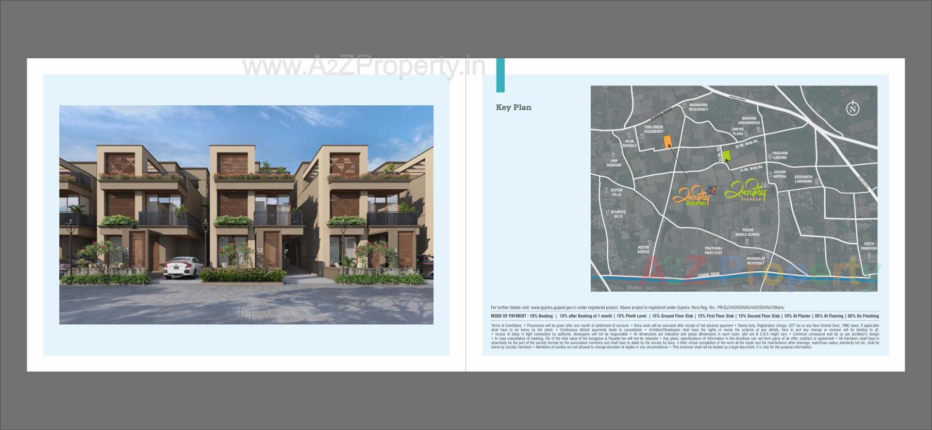  of real estate project Sanidhya Tranquil located at Chhani, Vadodara, Gujarat