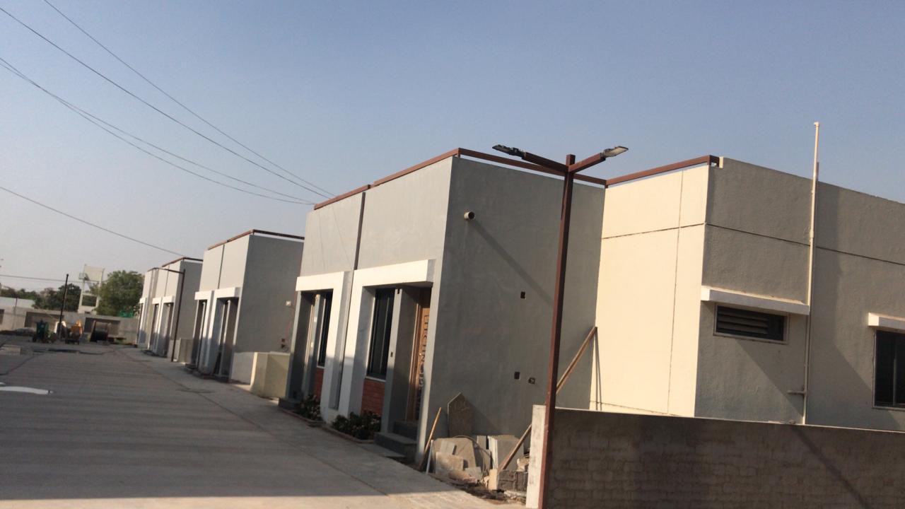 127481_const of real estate project Sanskruti Aangan located at Bill, Vadodara, Gujarat