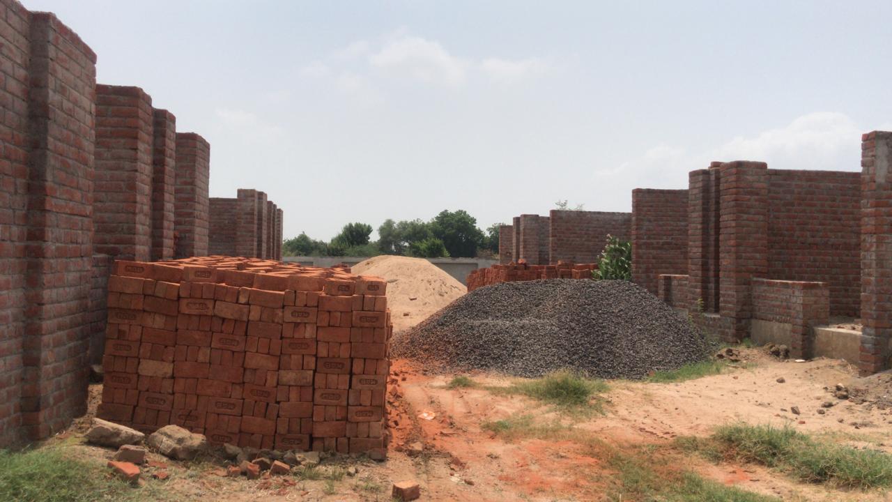 162972_const of real estate project Sanskruti Aangan located at Bill, Vadodara, Gujarat