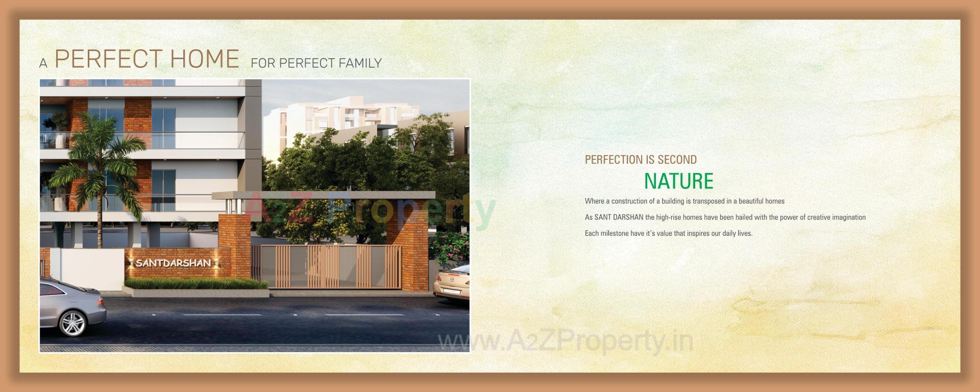  of real estate project Santdarshan located at Bapod, Vadodara, Gujarat