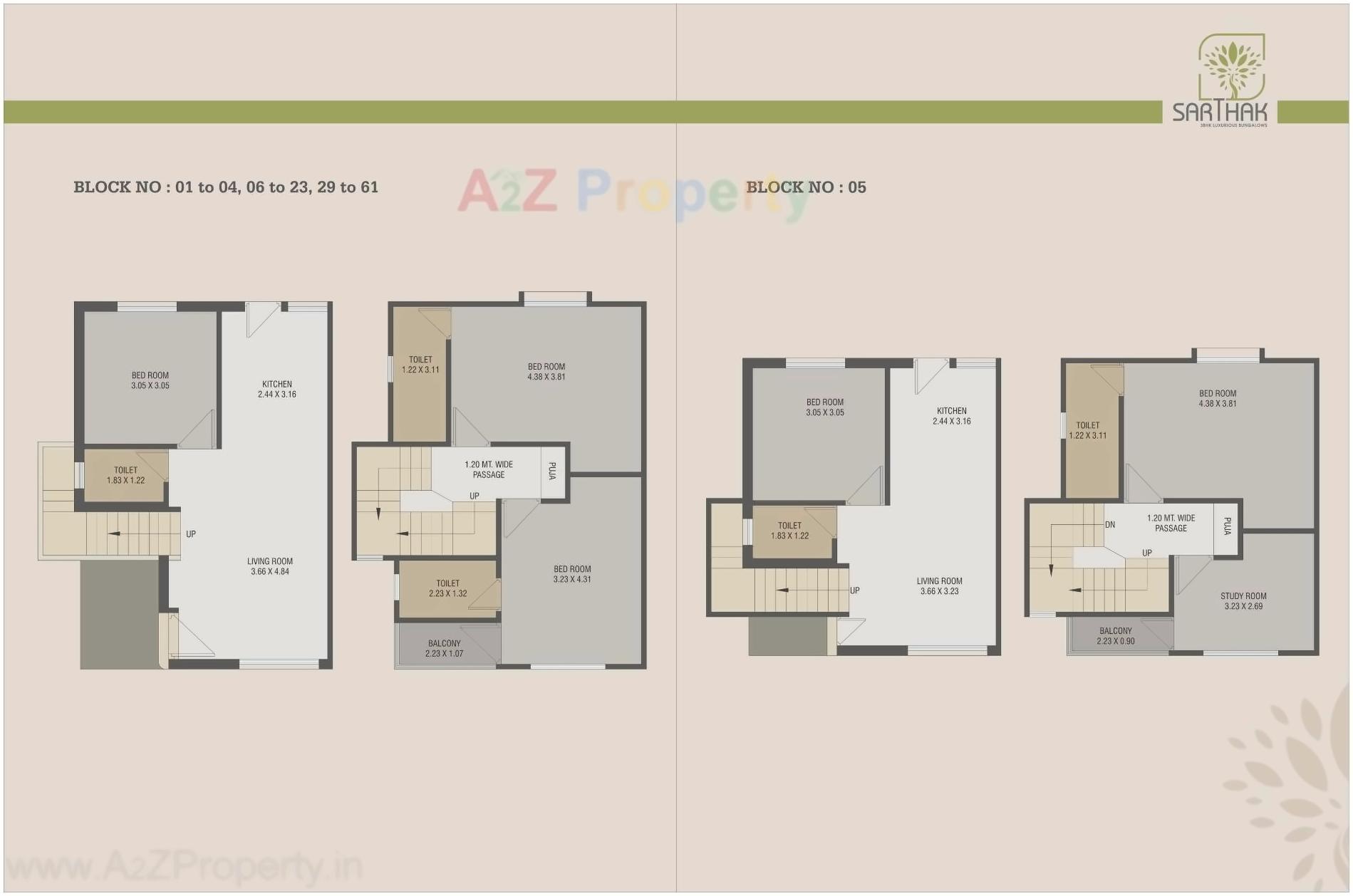 Layout of real estate project Sarthak Bungalows located at Vadodara, Vadodara, Gujarat