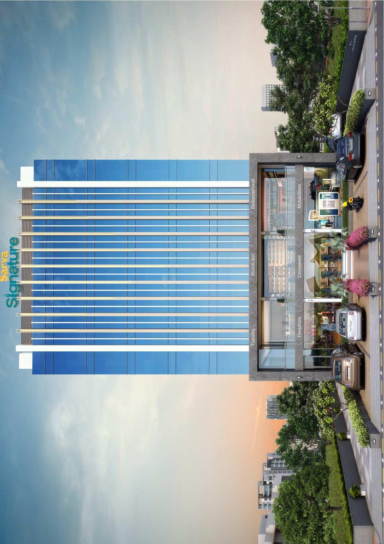 21460_const of real estate project Sarva Signature located at Vasna, Vadodara, Gujarat