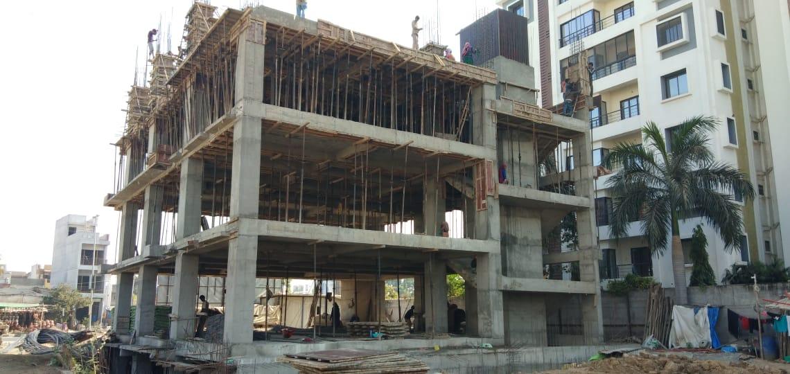 87690_const of real estate project Sarva Signature located at Vasna, Vadodara, Gujarat