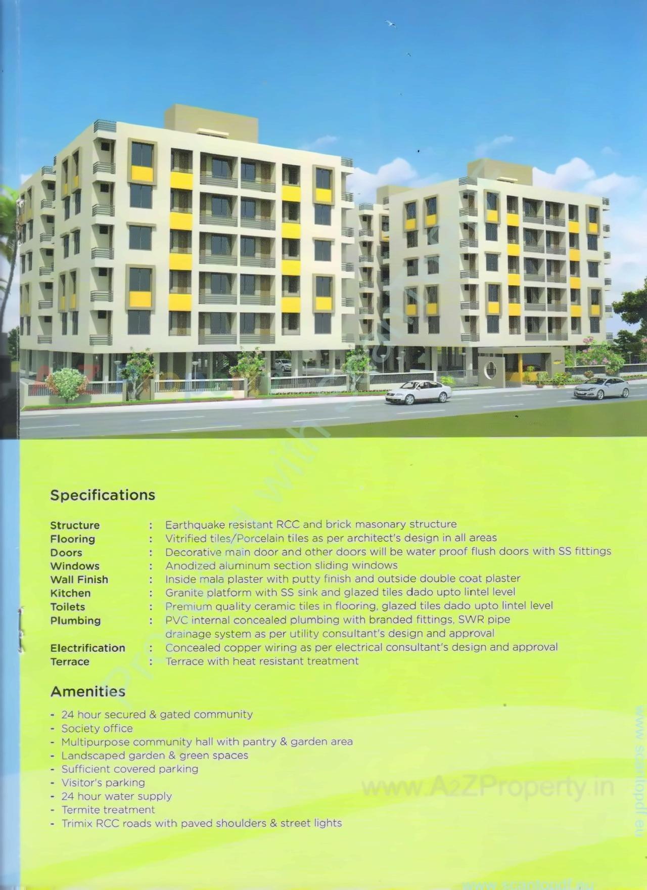  of real estate project Satva Prime (block A   G) located at Chhani, Vadodara, Gujarat