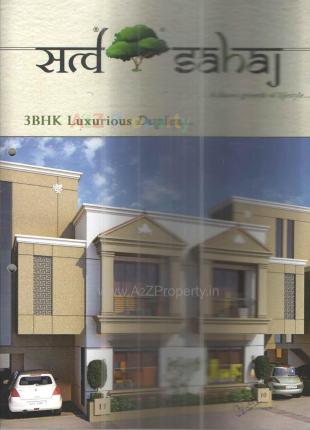 Elevation of real estate project Satva Sahaj located at Kalali, Vadodara, Gujarat