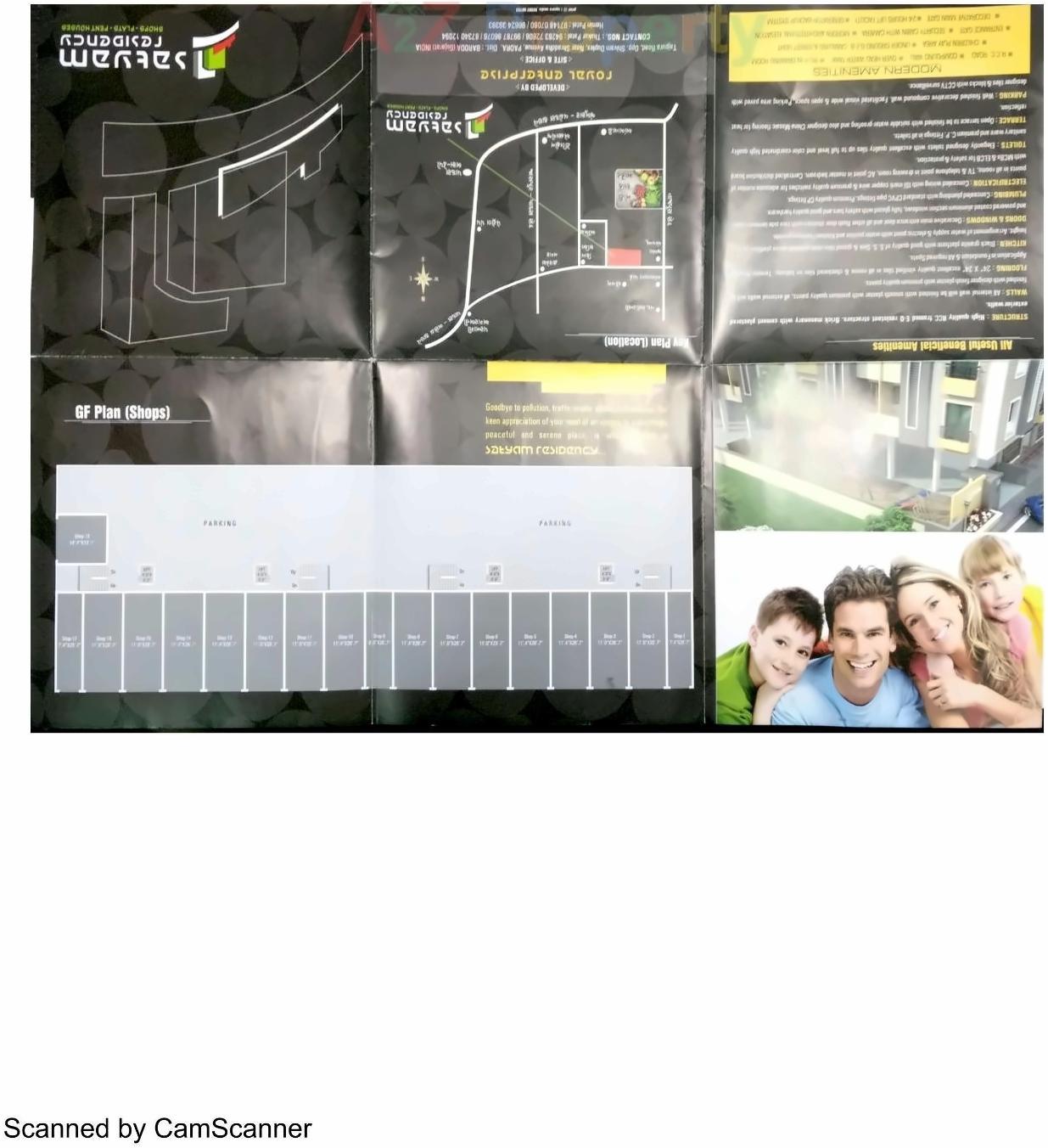  of real estate project Satyam Residency located at Padra, Vadodara, Gujarat