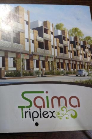 Elevation of real estate project Sayma Triplex located at Vadodara, Vadodara, Gujarat