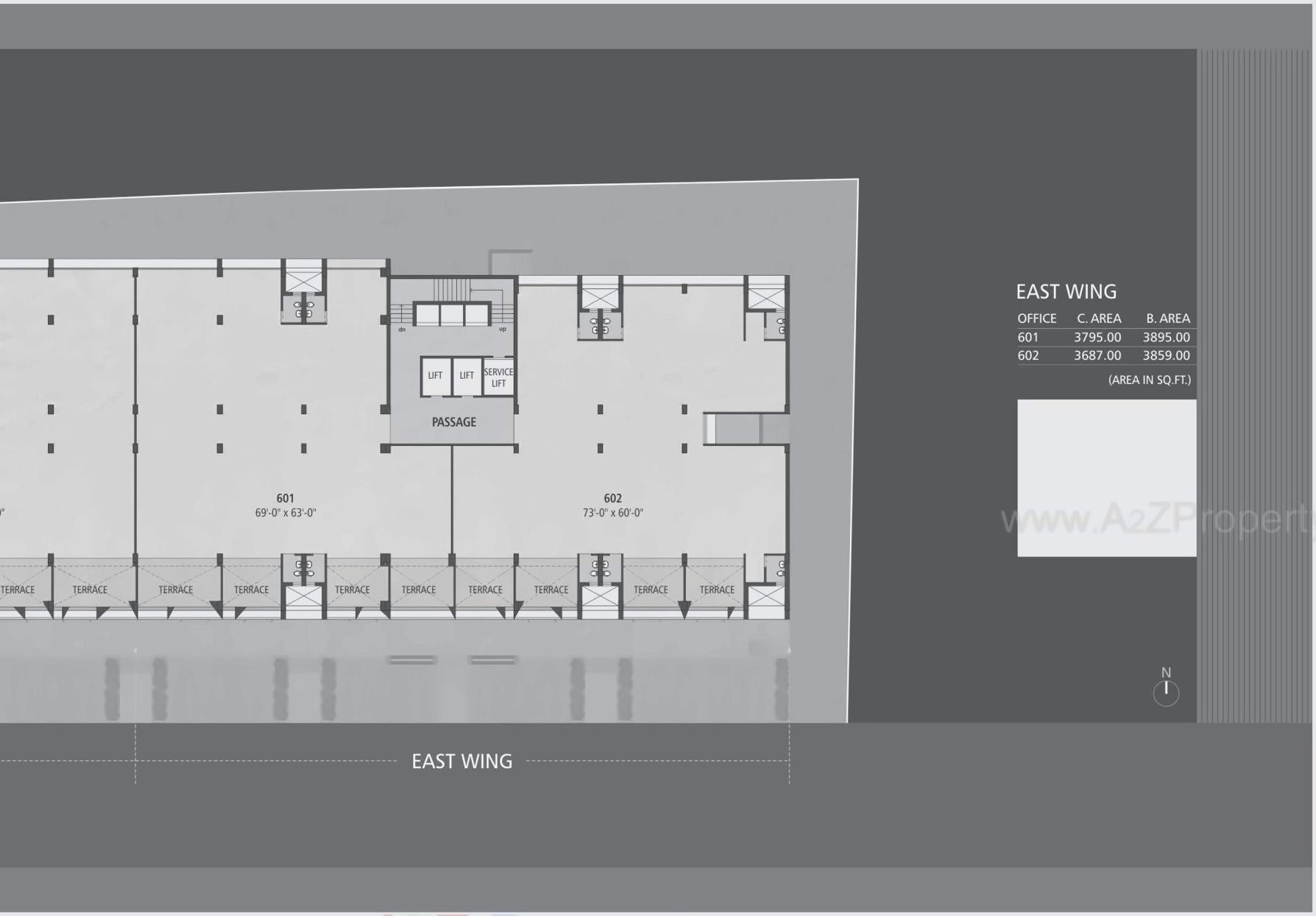 Layout of real estate project Sears Ii located at Vadodara, Vadodara, Gujarat