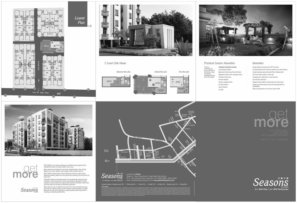  of real estate project Seasons located at Vadodara, Vadodara, Gujarat