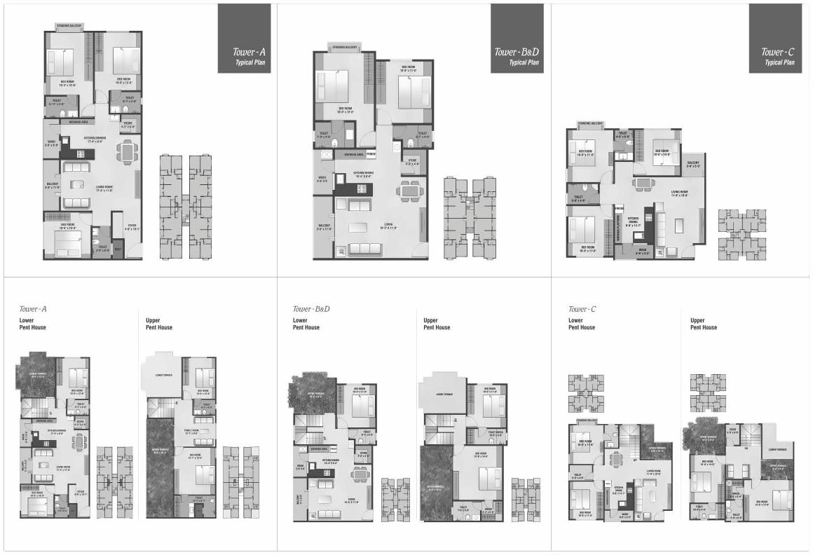 Layout of real estate project Seasons located at Vadodara, Vadodara, Gujarat