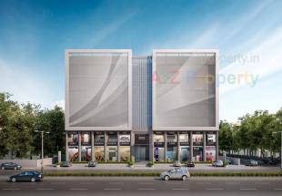 Elevation of real estate project Serene Centrum located at Gotri, Vadodara, Gujarat