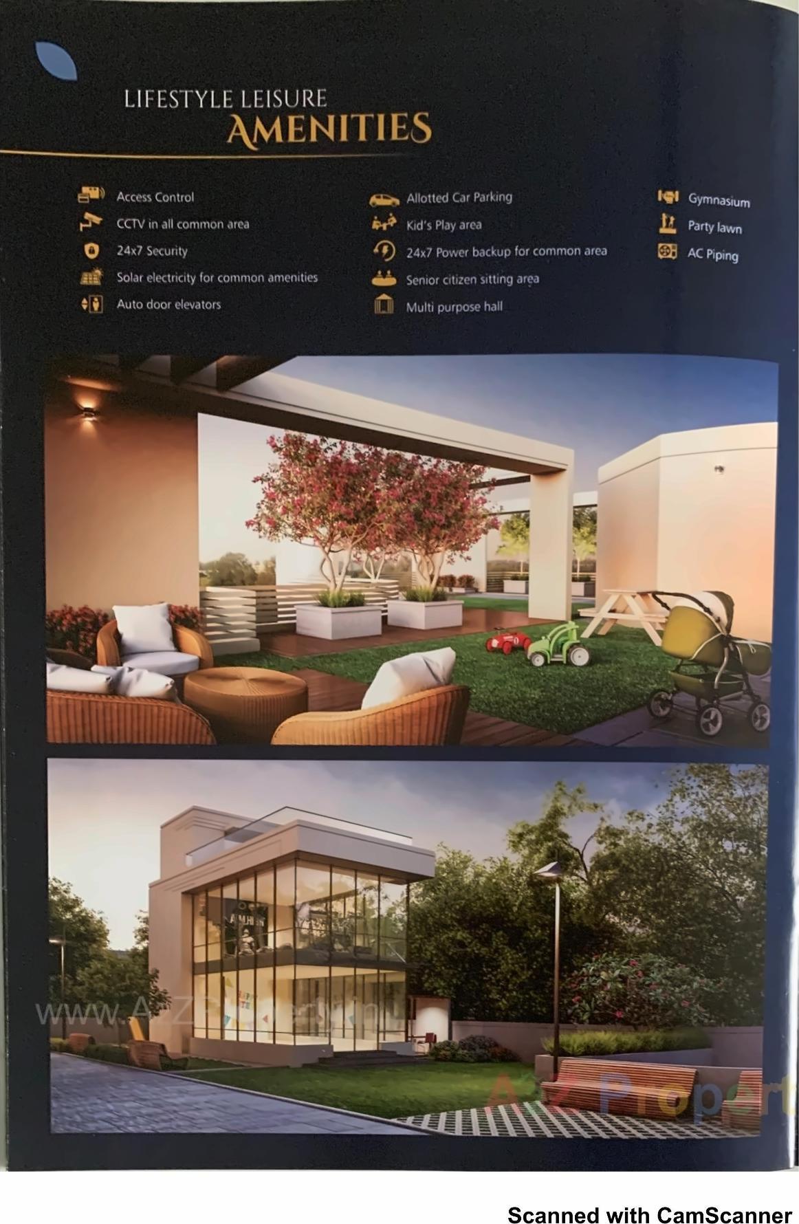 3D Elevation of real estate project Serene Edifice located at Harni, Vadodara, Gujarat