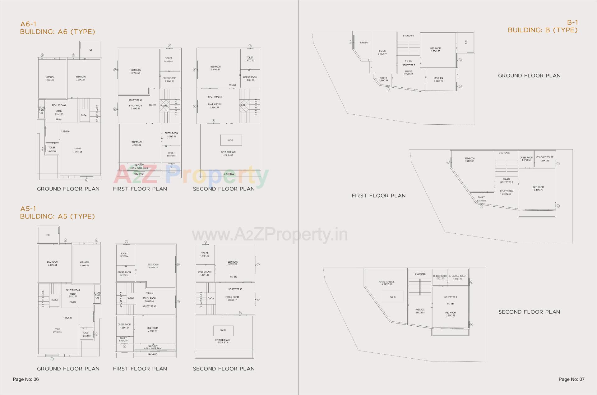 Layout of real estate project Serenity Nest located at Sevasi , Vadodara, Gujarat
